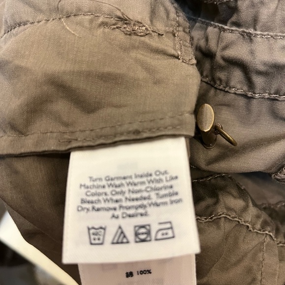 Eddie Bauer Jacket size small, 100% cotton, cute cinched waist 4 pockets - Picture 5 of 5